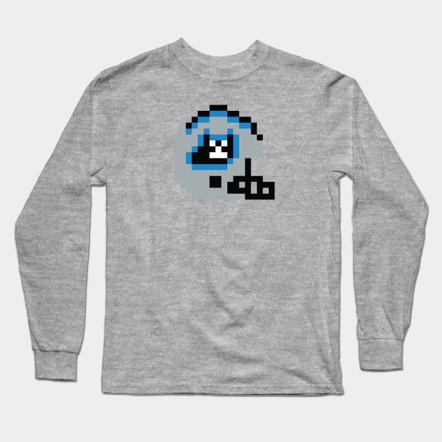 8 Bit Carolina Panthers Helmets Long Sleeve T-Shirt by N8I